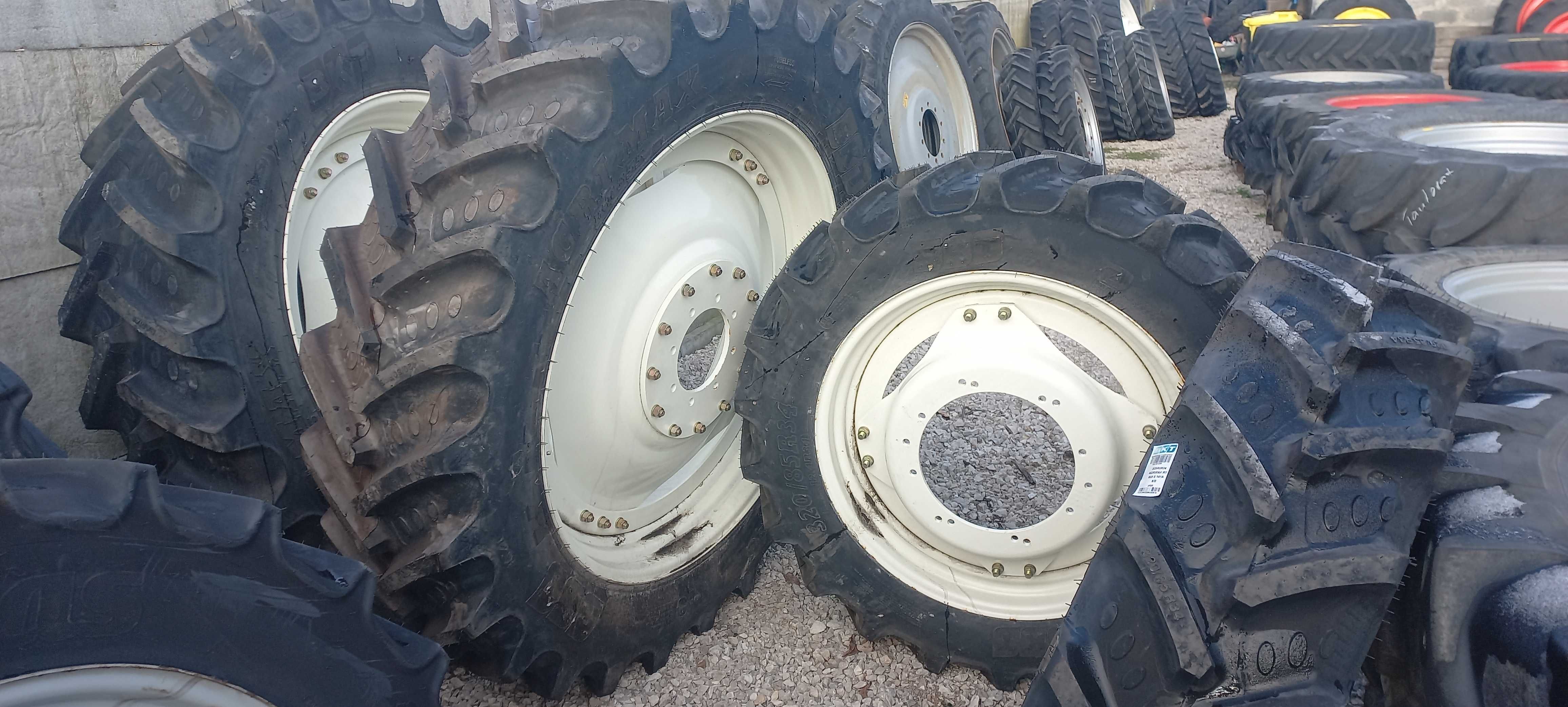 KOŁA wąskie New Holland T6 T7 420/80R46 320/85R34 NOWE SYSTEMÓWKI GKN