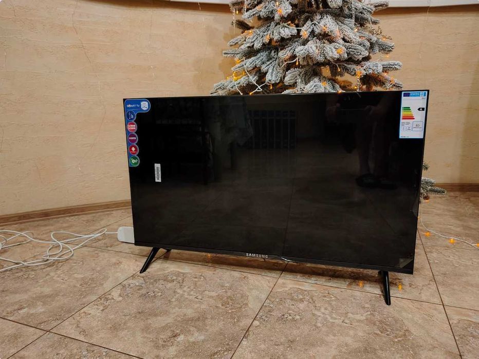 телевизор samsung smart tv 34 дюйма смарт тв с голосовым помощником