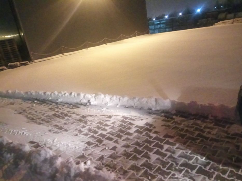 Odśnieżanie parkingów, placów, chodników