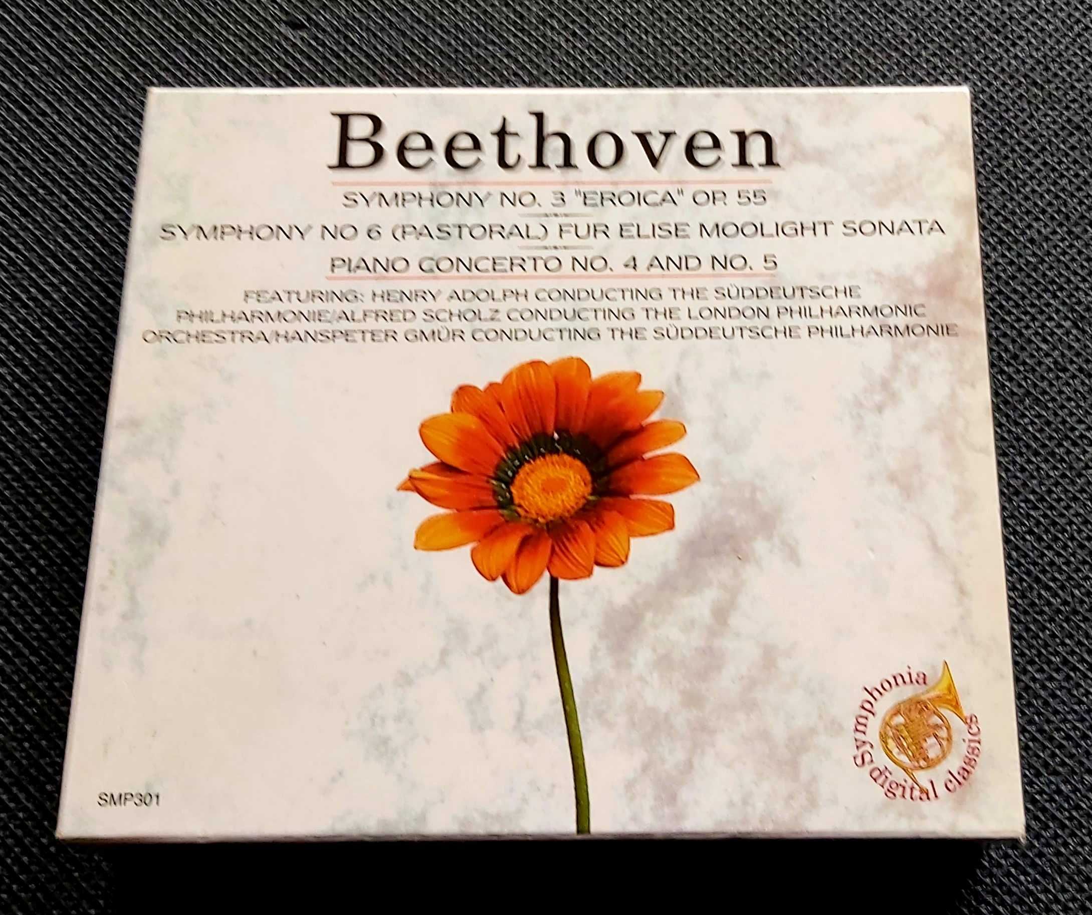 3 CD Box Beethoven/ Symfonie, Koncerty fortepianowe