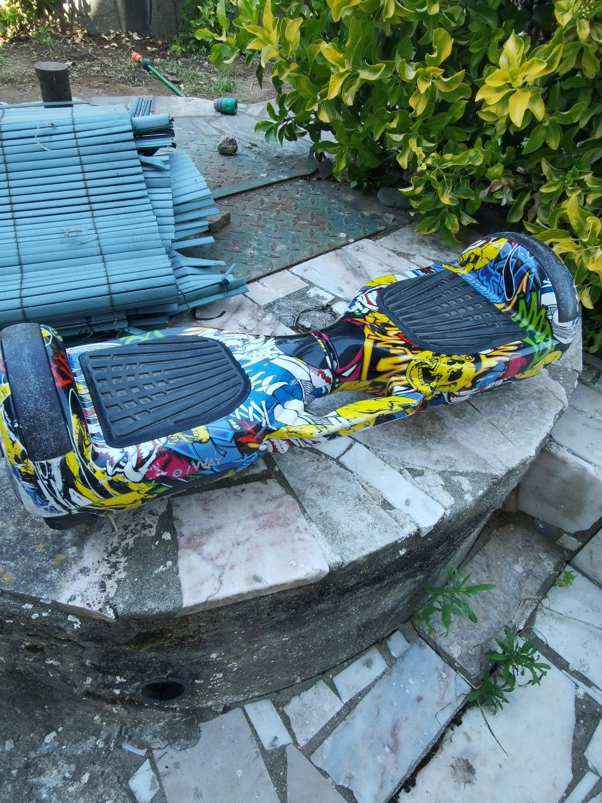 Hoverboard com carregador