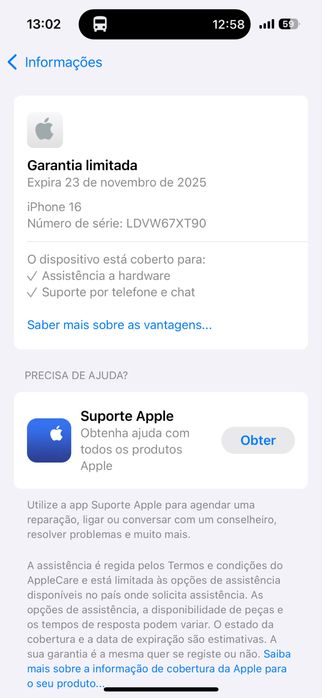Iphone 16 com garantia