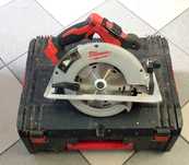 Piła tarczowa Milwaukee M18 BLCS66 Komplet