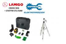 Lamigo CROSS 3DG Laser Liniowy Krzyżowy 360  + Statyw STL154M