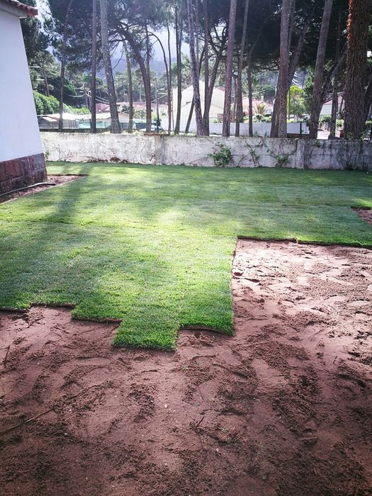 Contrucçao Espaços verdes