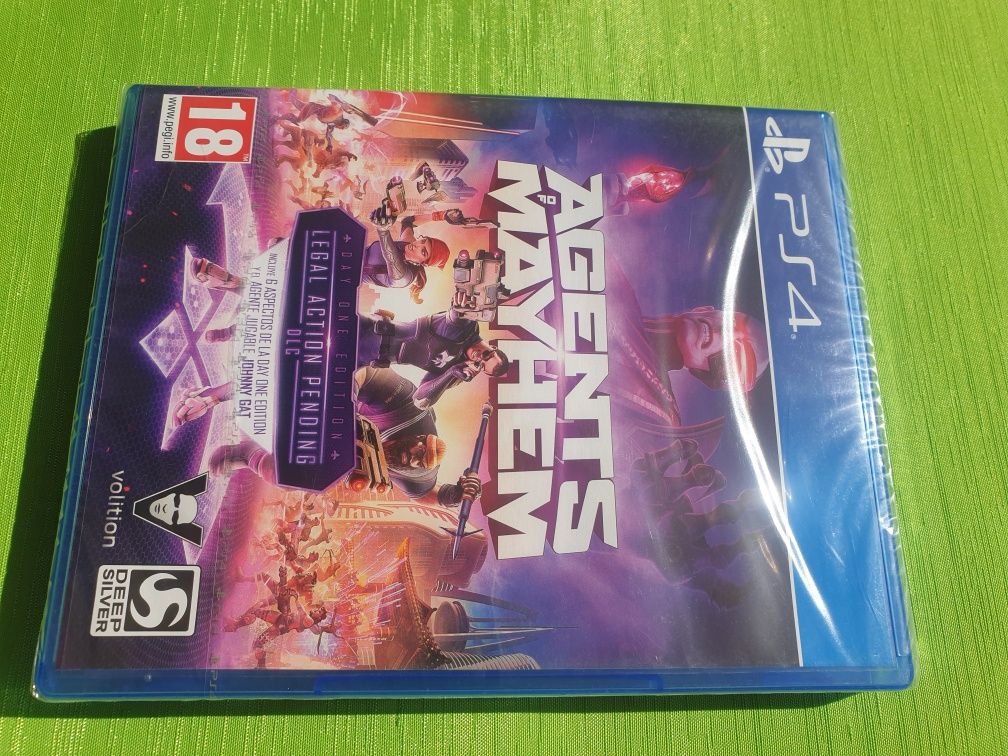 Jogos PS4 - Agents of Mayhem . back 4 blood (selados)