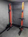 HALF RACK 80x80x3 + stacja DIP + belki + haki