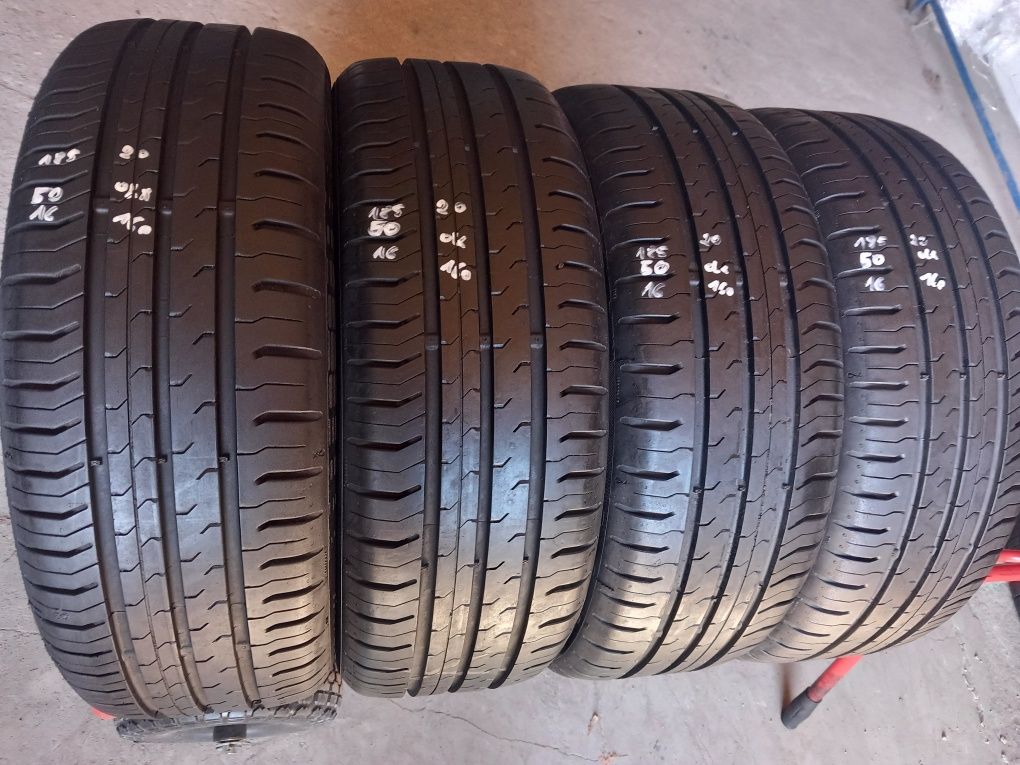 4x opony letnie 185/50R16 jak nowe