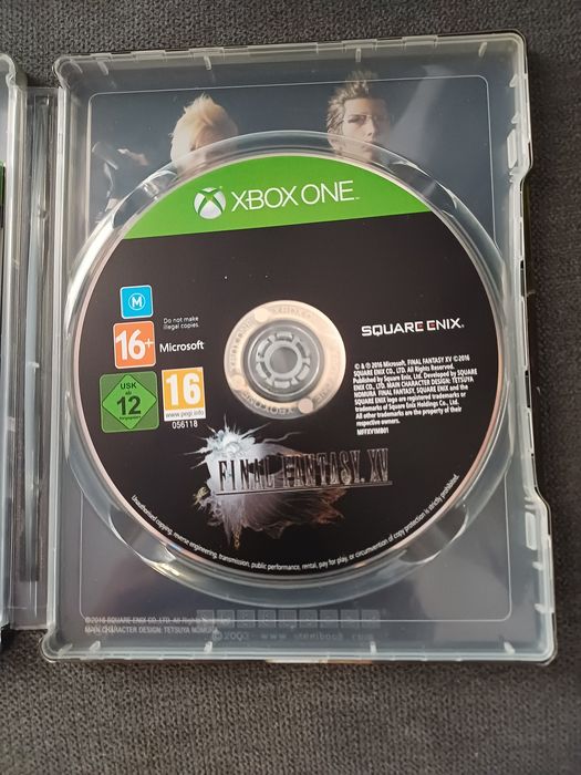 Final Fantasy XV steelbook z grą
