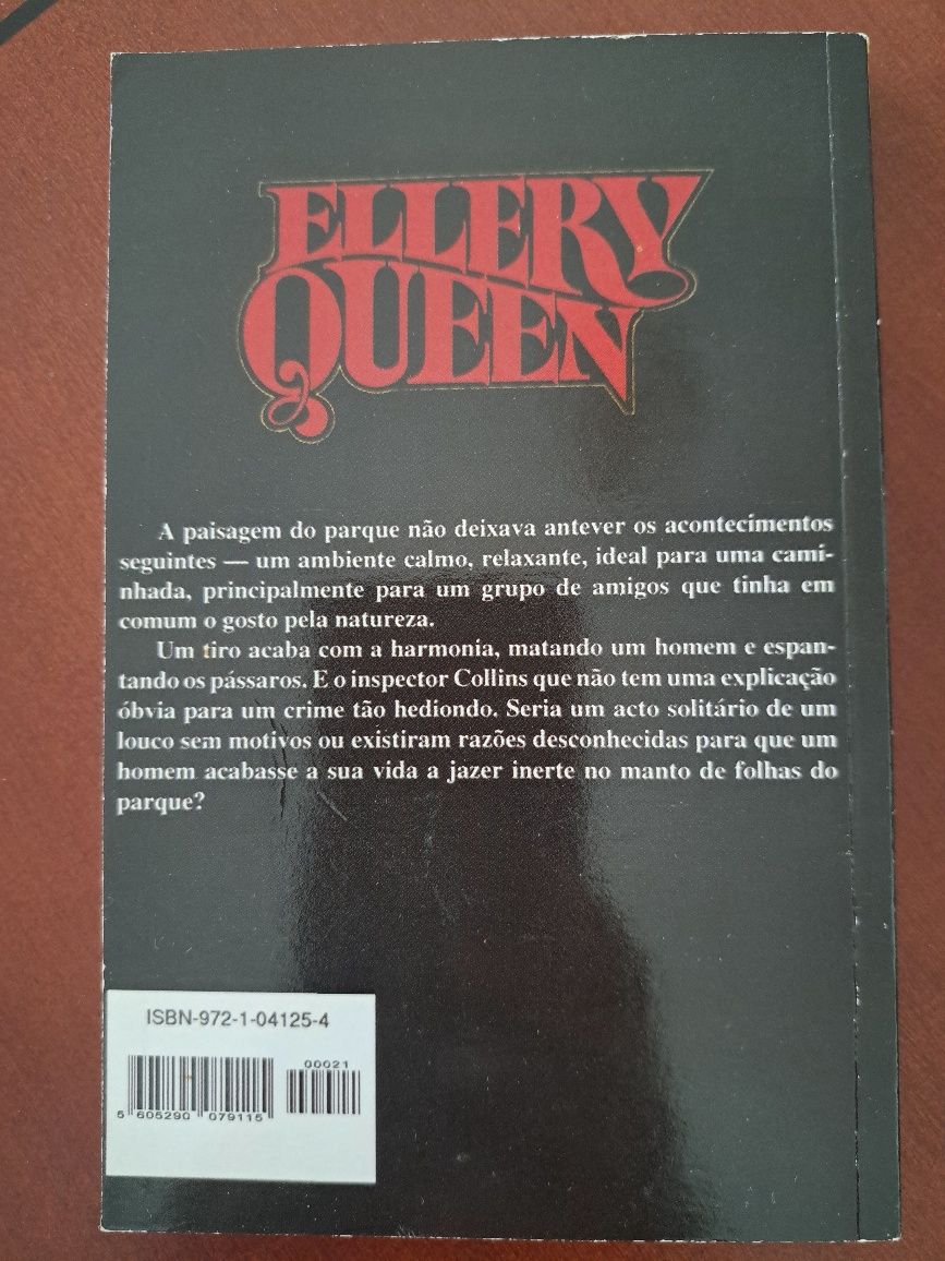 Assassínio no parque - Ellery Queen