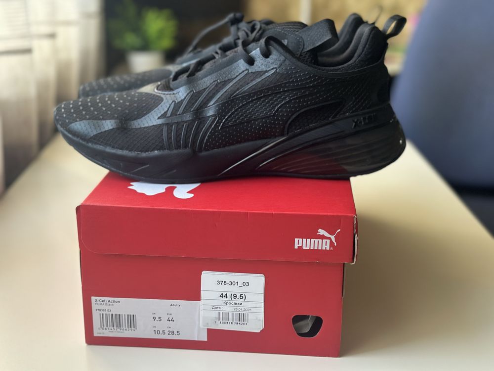 КРОСІВКИ чоловічі Оригіна Puma x-cell action black