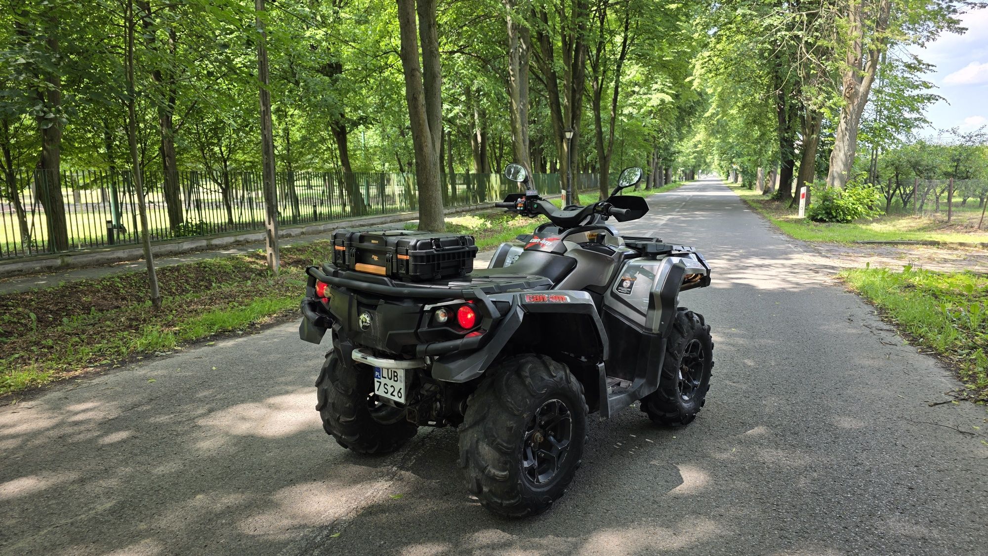 Can am 1000 Outlander Quad 4x4 zarejestrowany PL 2 osoby  brp renegarg