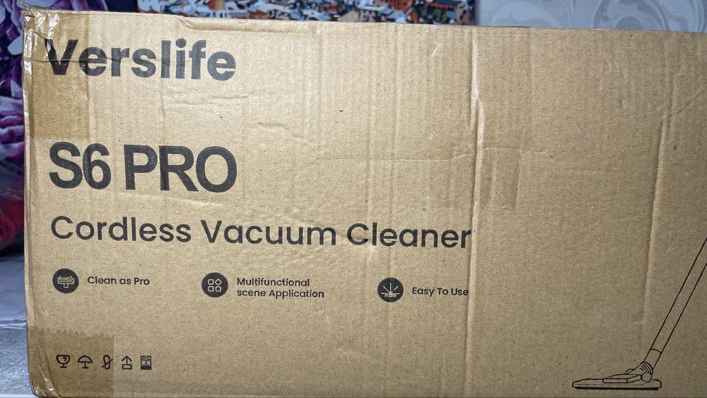 Ручний акумуляторний пилосос Verslife S6 pro