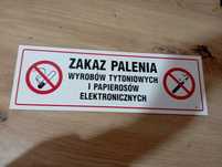 Tabliczka zakaz palenia