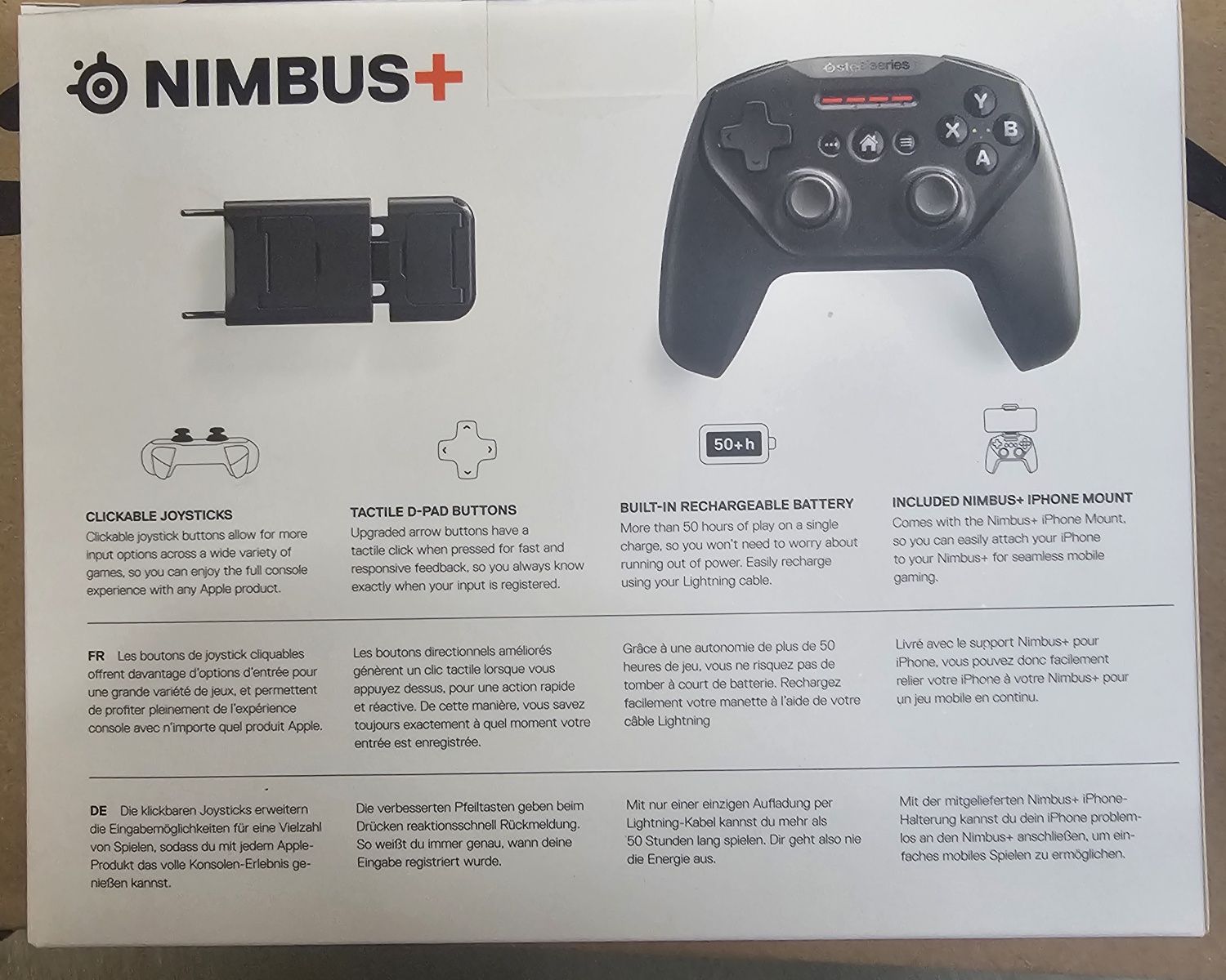 SteelSeries Nimbus+ NOWY, nieotwierane pudełko, pad do iPhone/iPad/Mac
