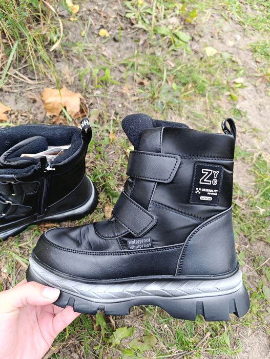 Зимові сапоги чоботи для дівчинки Зимние термо ботинки для девочки Том