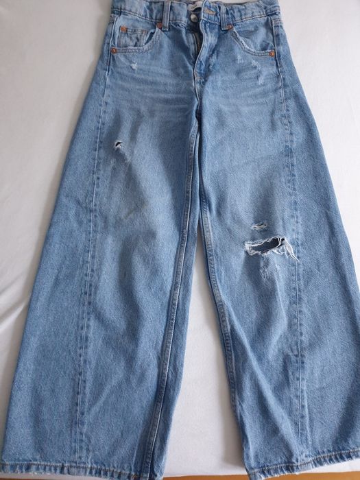 spodnie Zara jeansy r. 152