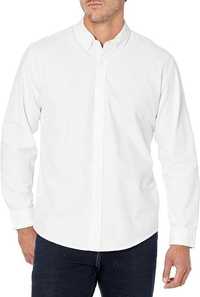 Amazon Essentials Biała Męska Koszula Z Długim Rękawem Rozm.XS