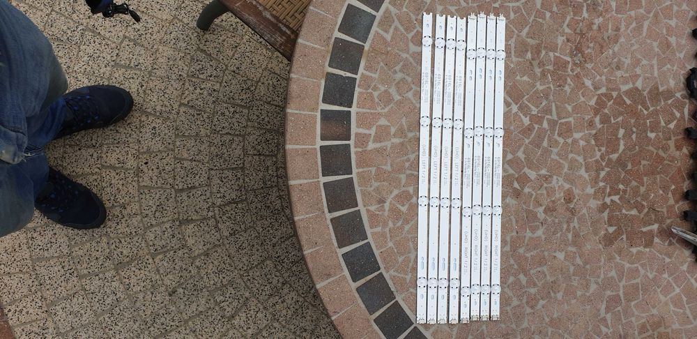 Listwy LED do telewizorów LG   49LJ5800 49LJ5100 49LJ5150 , 8 sztuk