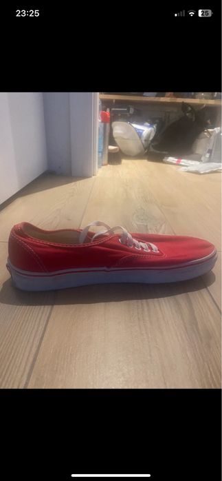 Buty Vans czerwone męskie