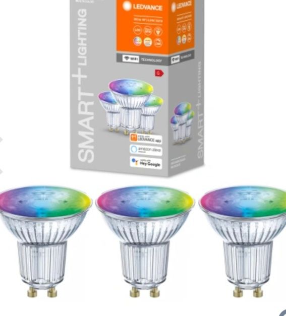 ZESTAW 3x LED RGBW Żarówka ściemnialna SMART+ GU10/4,9W/230V 2700K-650