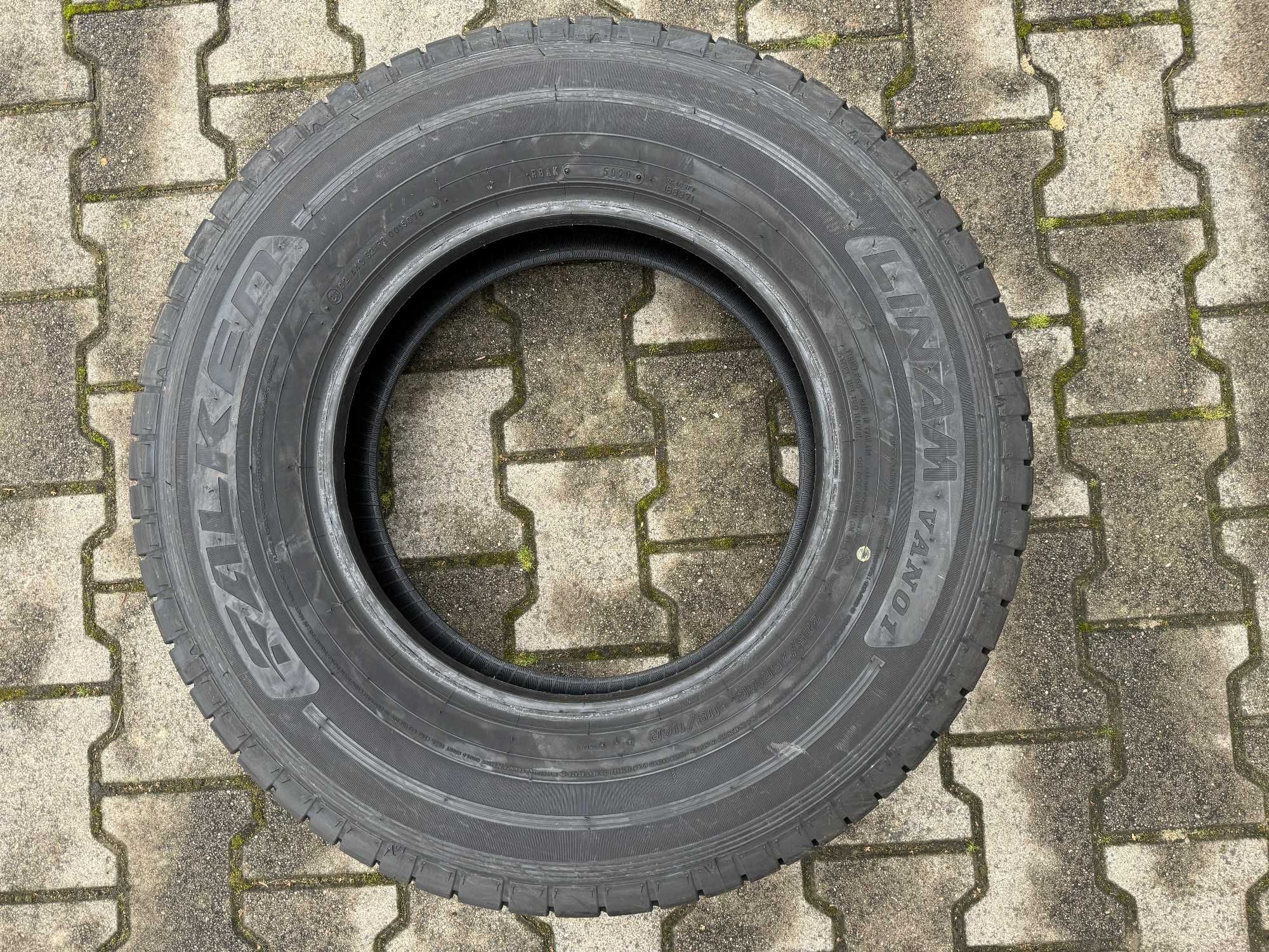 4x Nowe opony letnie dostawcze 225/75r16C FALKEN Linam VAN01 (2020r)