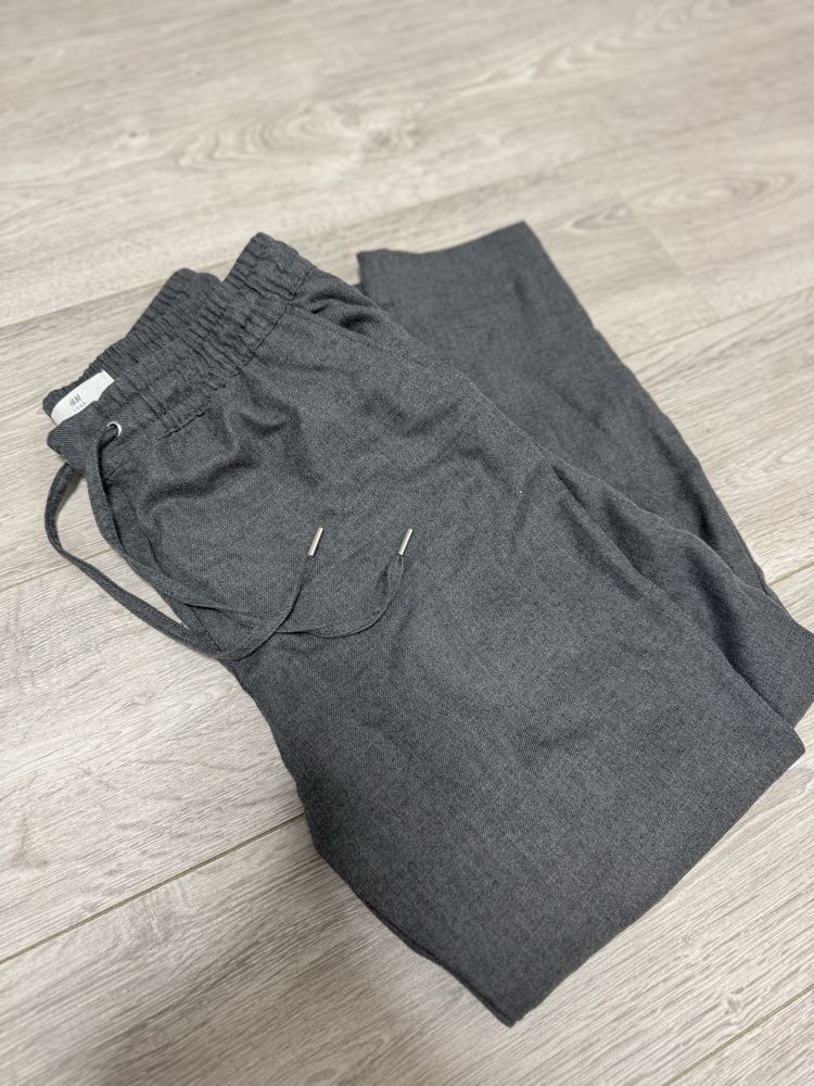 Штани сірі брюки H&M 36/38 розмір S M