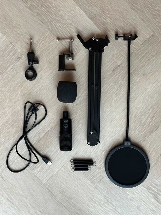 Mikrofon pojemnościowy DNA Professional, USB + filtr