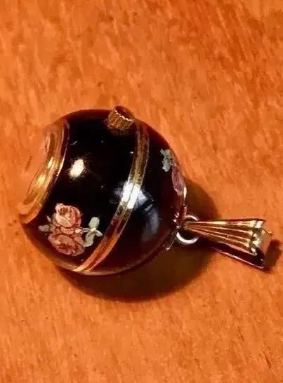 DIMA INCABLOC - 17 rubis - a func/ - relógio pendente antigo 1,9 cm/s