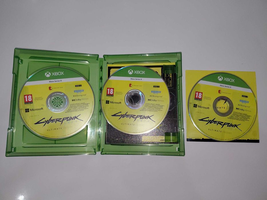 CYBERPUNK 2077 ultimate edition+PHANTOM LIBERTY polska nowa na płycie