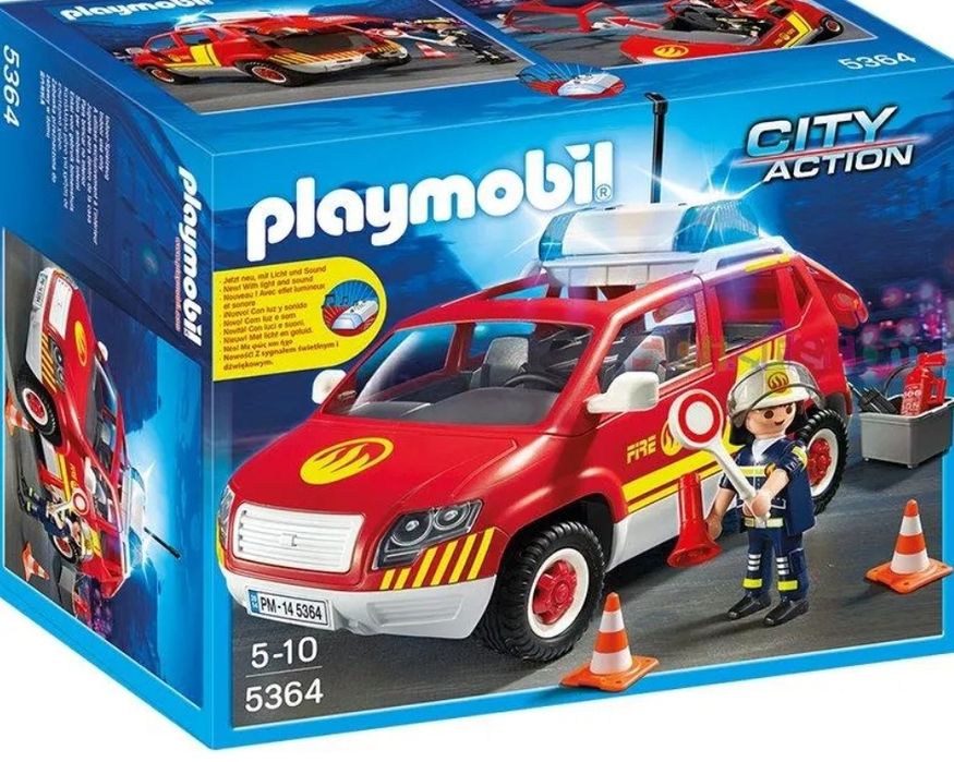 Playmobil Pojazd komendanta straży pożarnej
