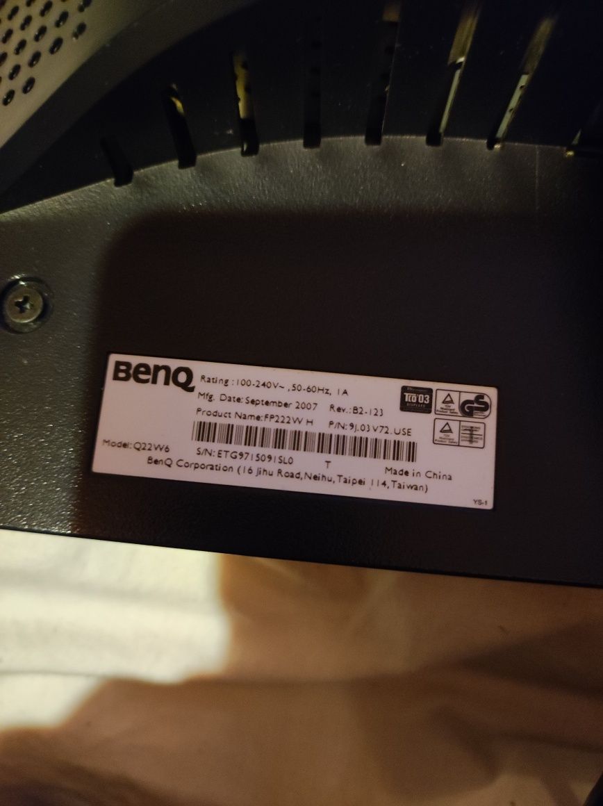 Monitor BenQ Q22WA