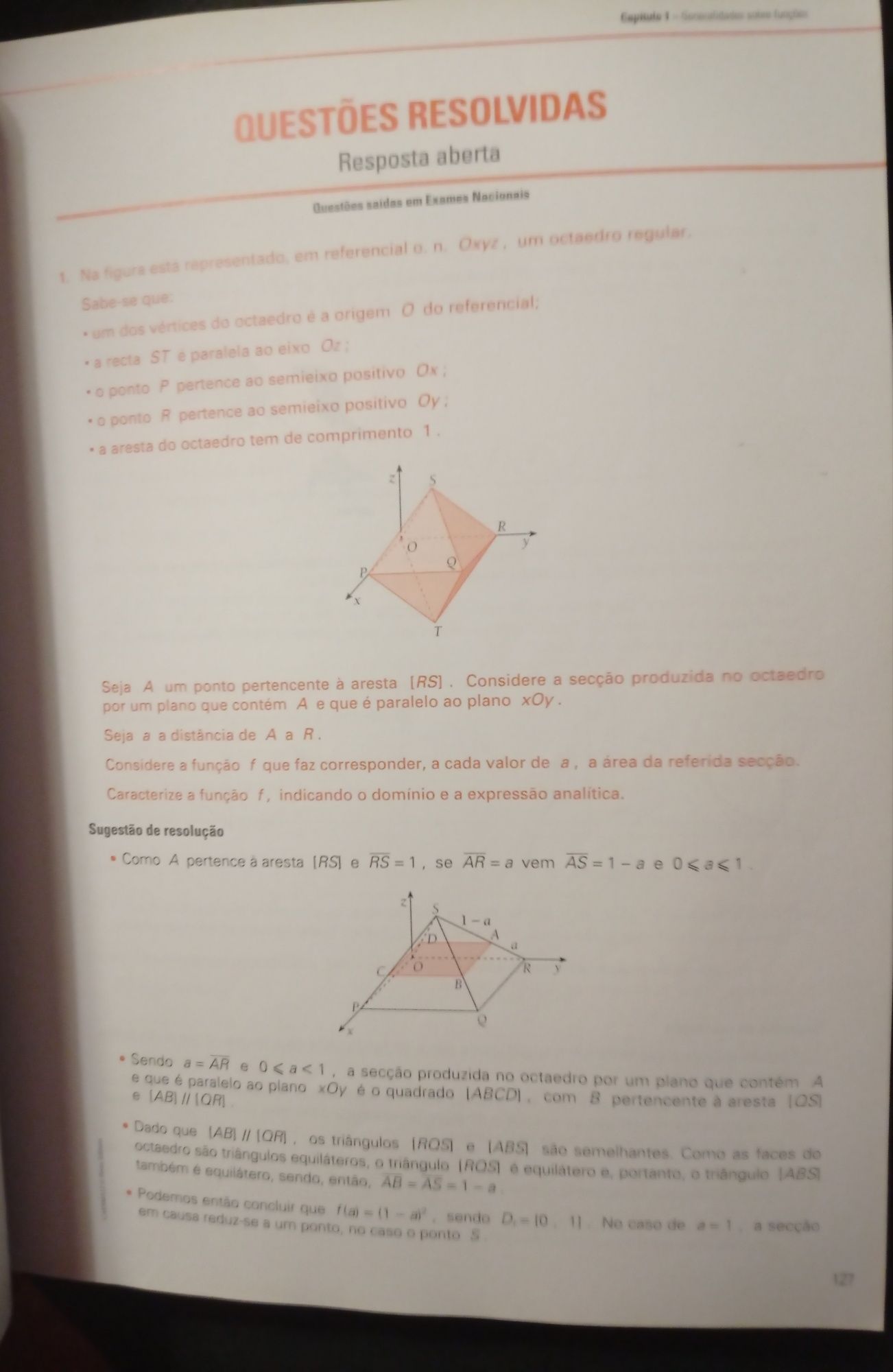 Livro de preparação para exame nacional Matemática A 12° ano (2010)