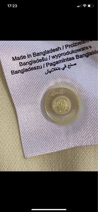 Christian Berg 42 damskie polo koszulka bluzka z kołnierzykiem żółta