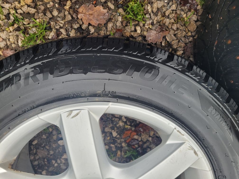 Koła Zimowe 5x120 Vw T5/T6 Touareg 215/60R17 C Wzmacniane