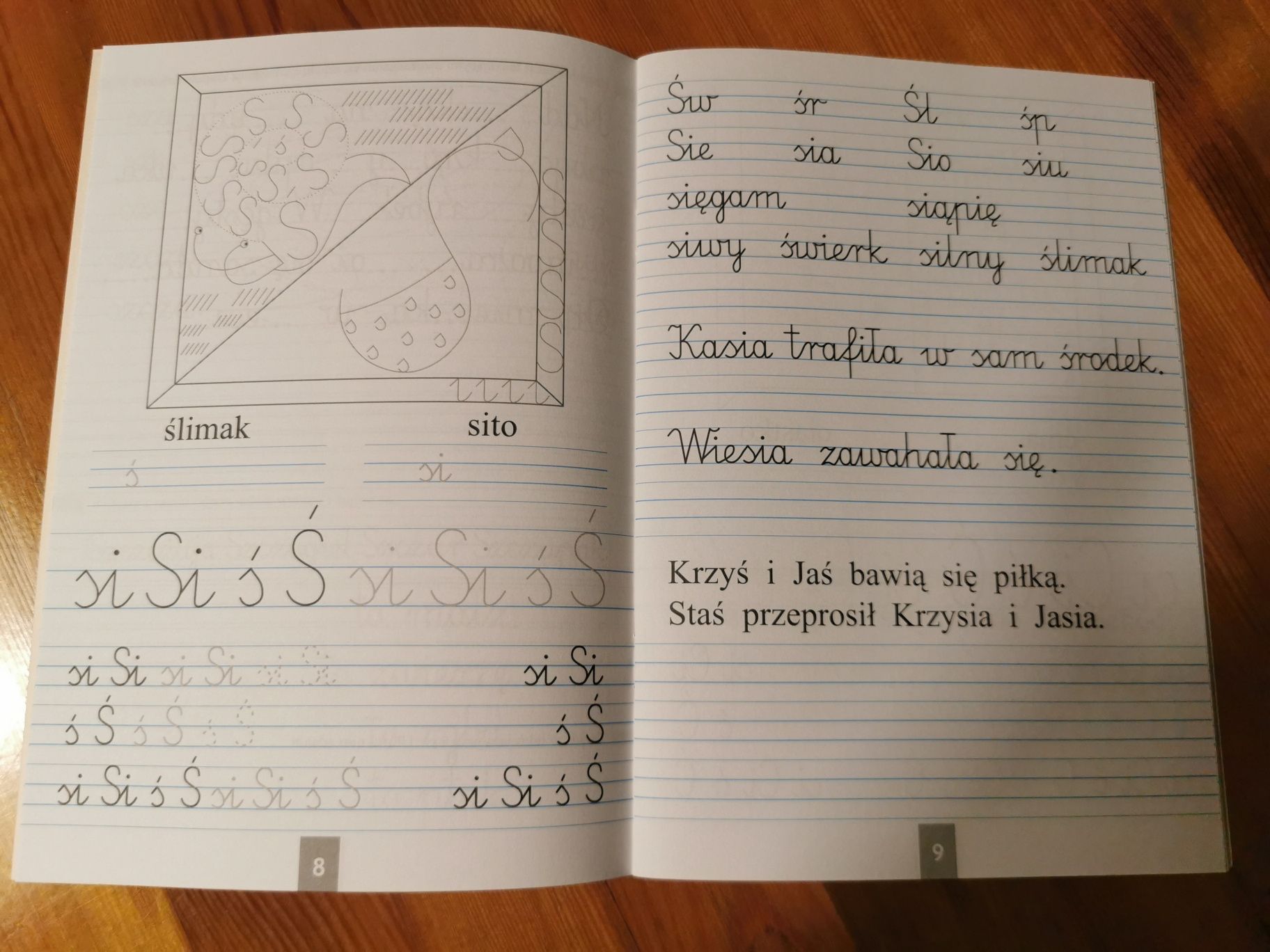 Zeszyt do kaligrafii klasa 1
