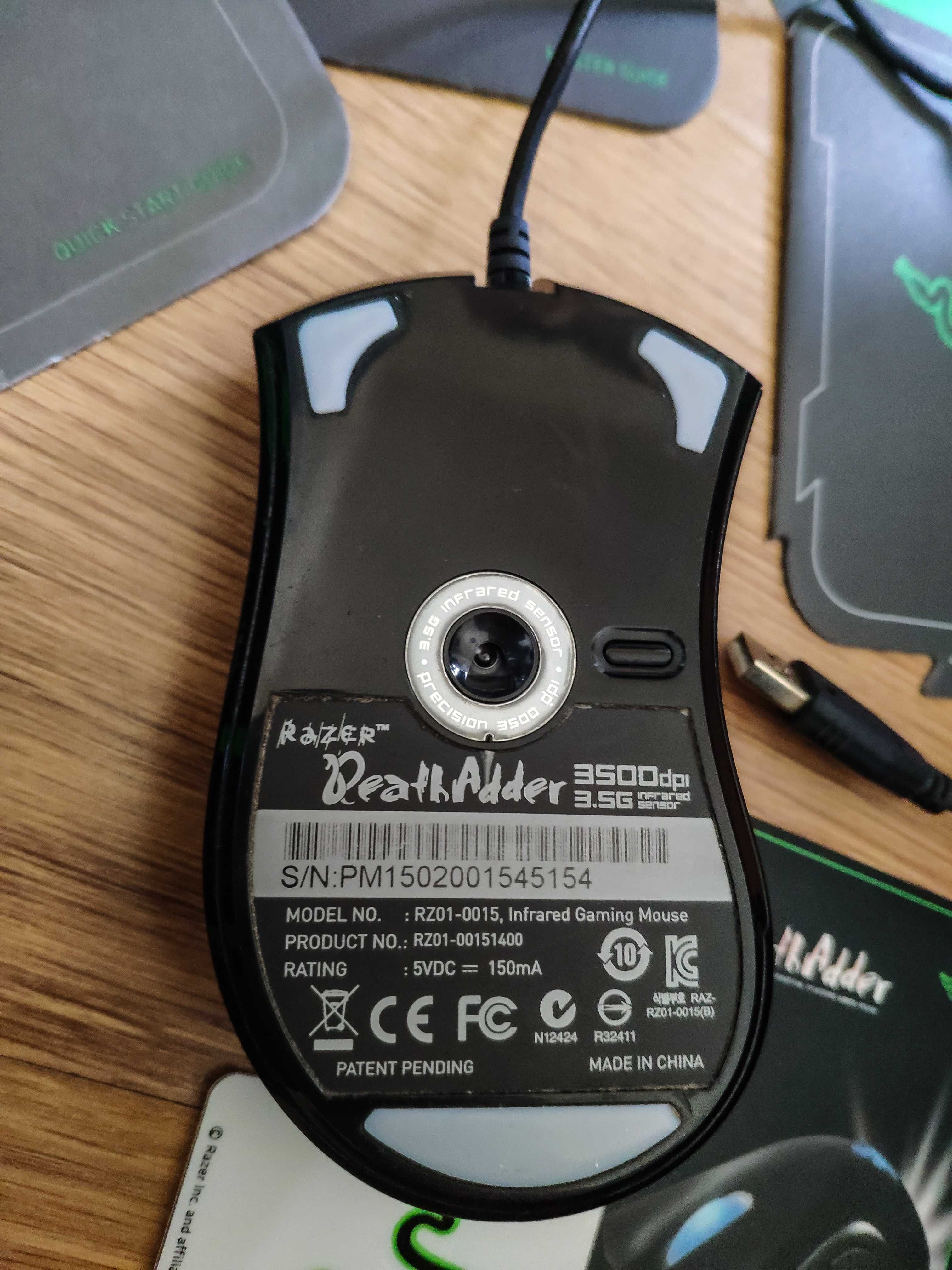 Rato Razer Deathadder 3.5G \ Blue Led \ 3500 DPI