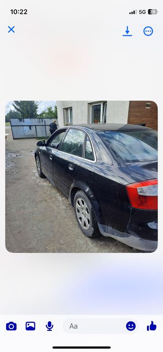 Sprzedam Audi A4 1,9 tdi