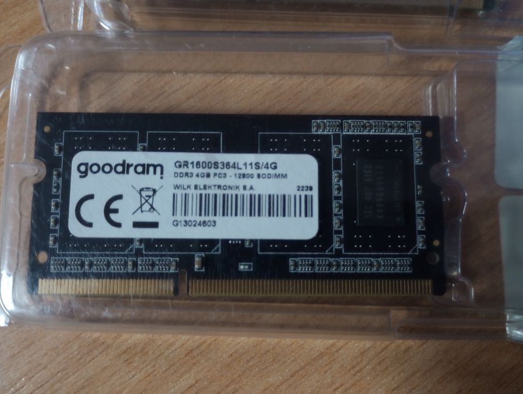 DDR3 1600 8Gb для ноутбука