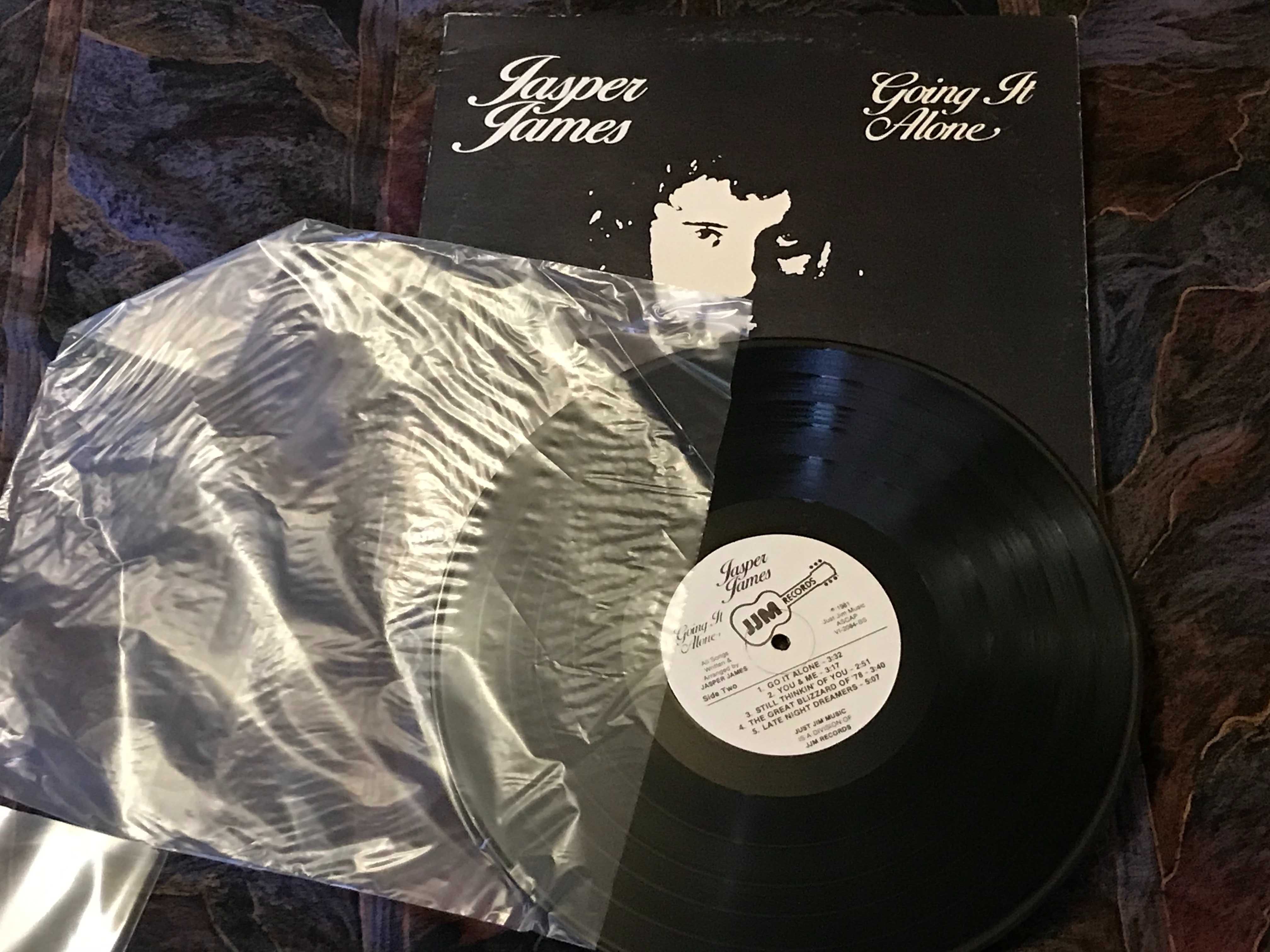 Jasper James - Going It Alone  / Винил.