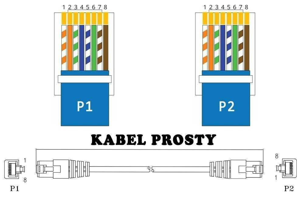 Patchcord kabel sieciowy do 2 metrów | UTP FTP 5e Cat6 | MIX KOLORÓW