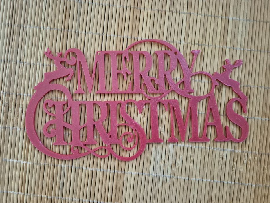 Placa Decorativa Feliz Natal