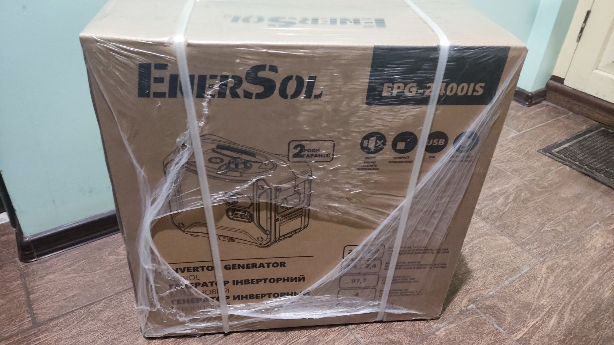 Генератор інверторний Enersol EPG-2400IS офф. гарантія