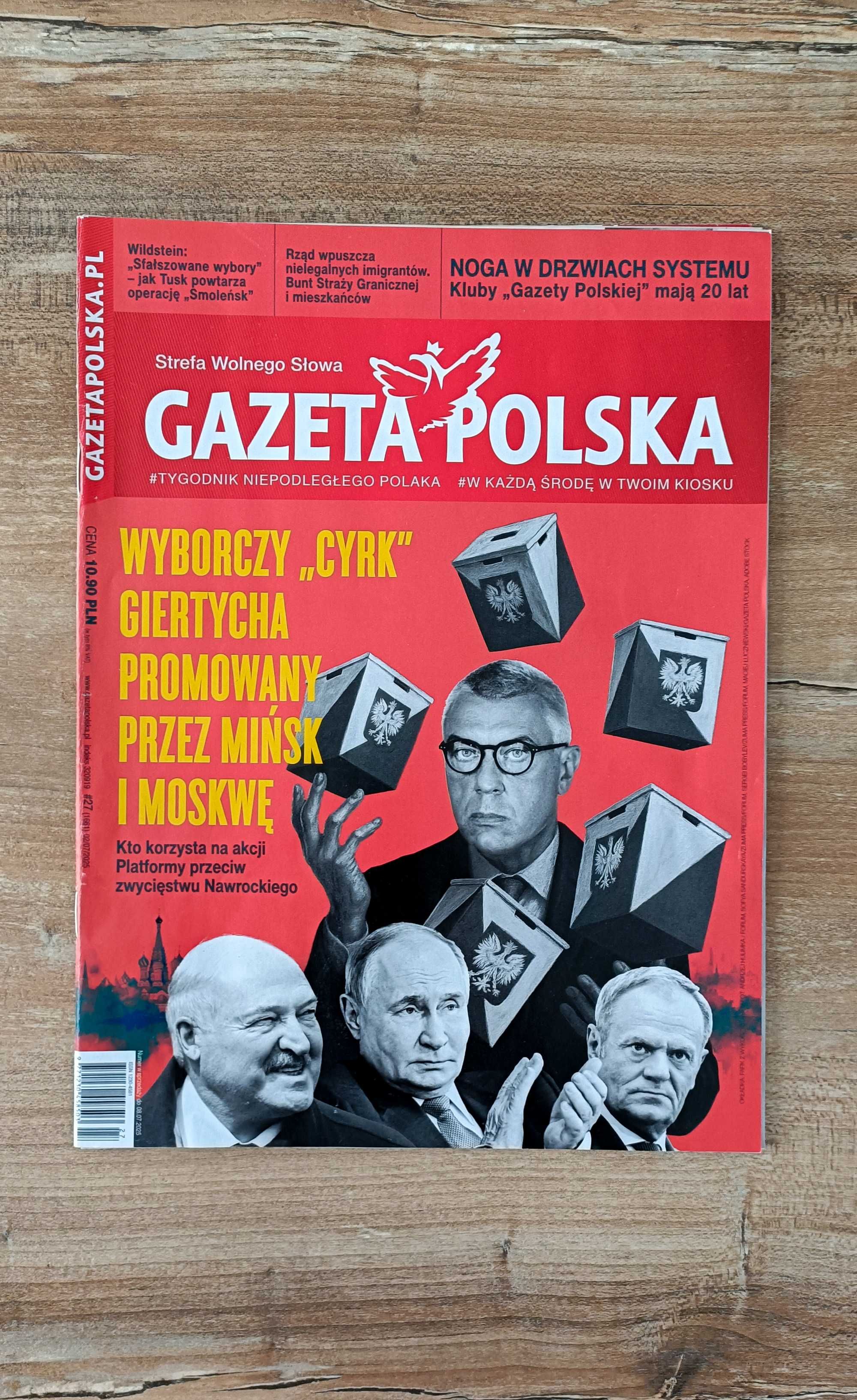 GAZETA POLSKA - 9 wydań - Stan Idealny