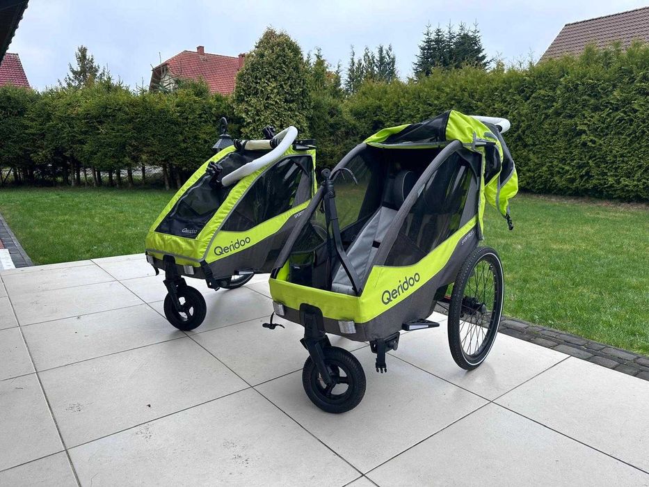 Przyczepka rowerowa Queridoo Sportex 1
