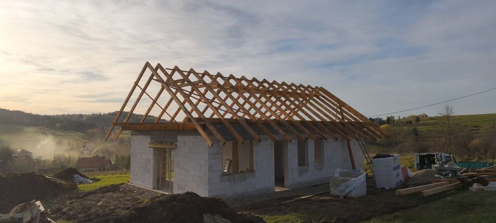 Budowa domów,Fundamenty,Dachy