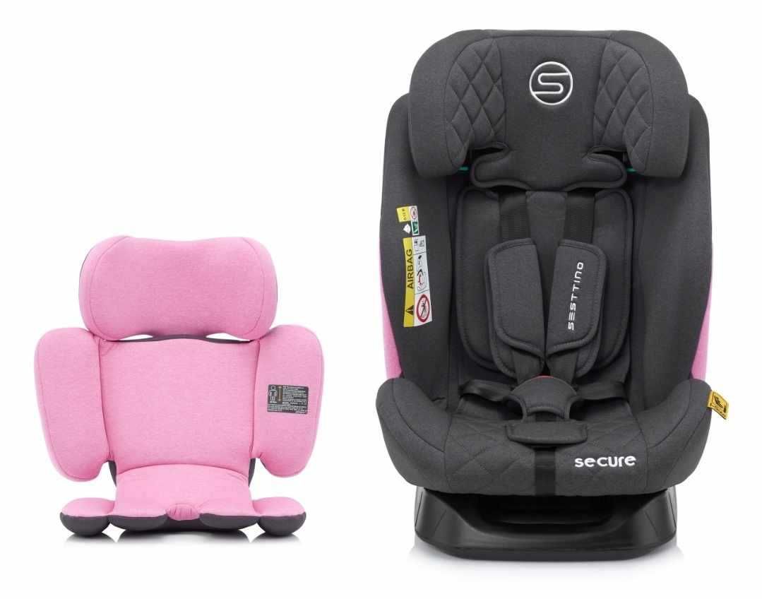Fotelik Samochodowy Sesttino Secure PRO 0-36kg. 40-150cm.