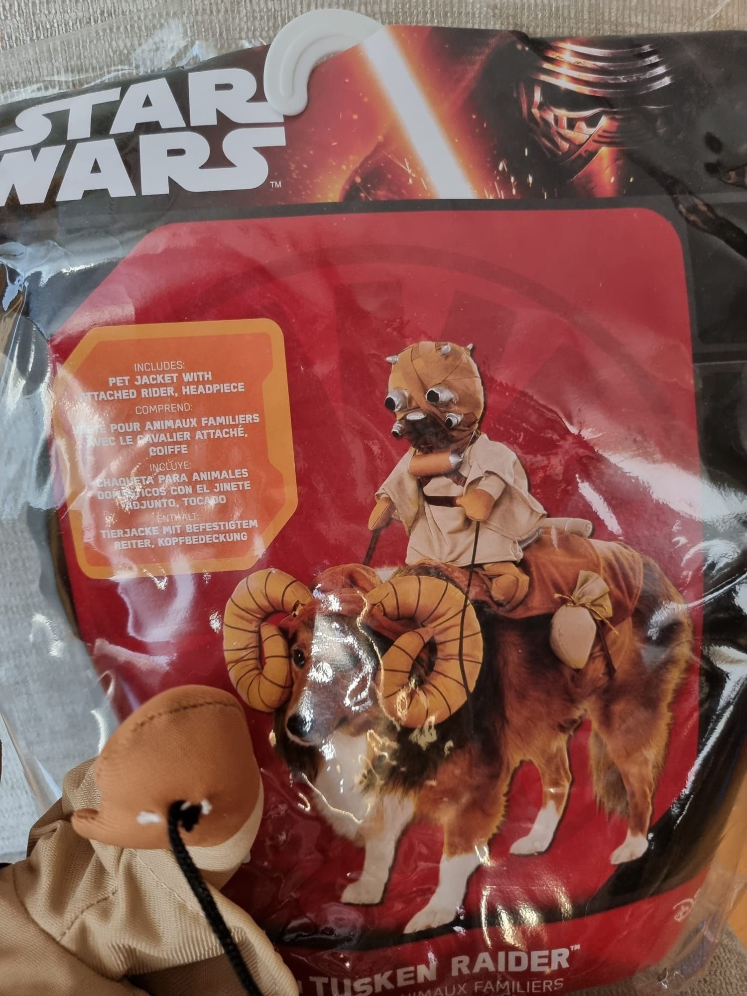 Disfarce para cão Star Wars - Bantha + Tusken Raider