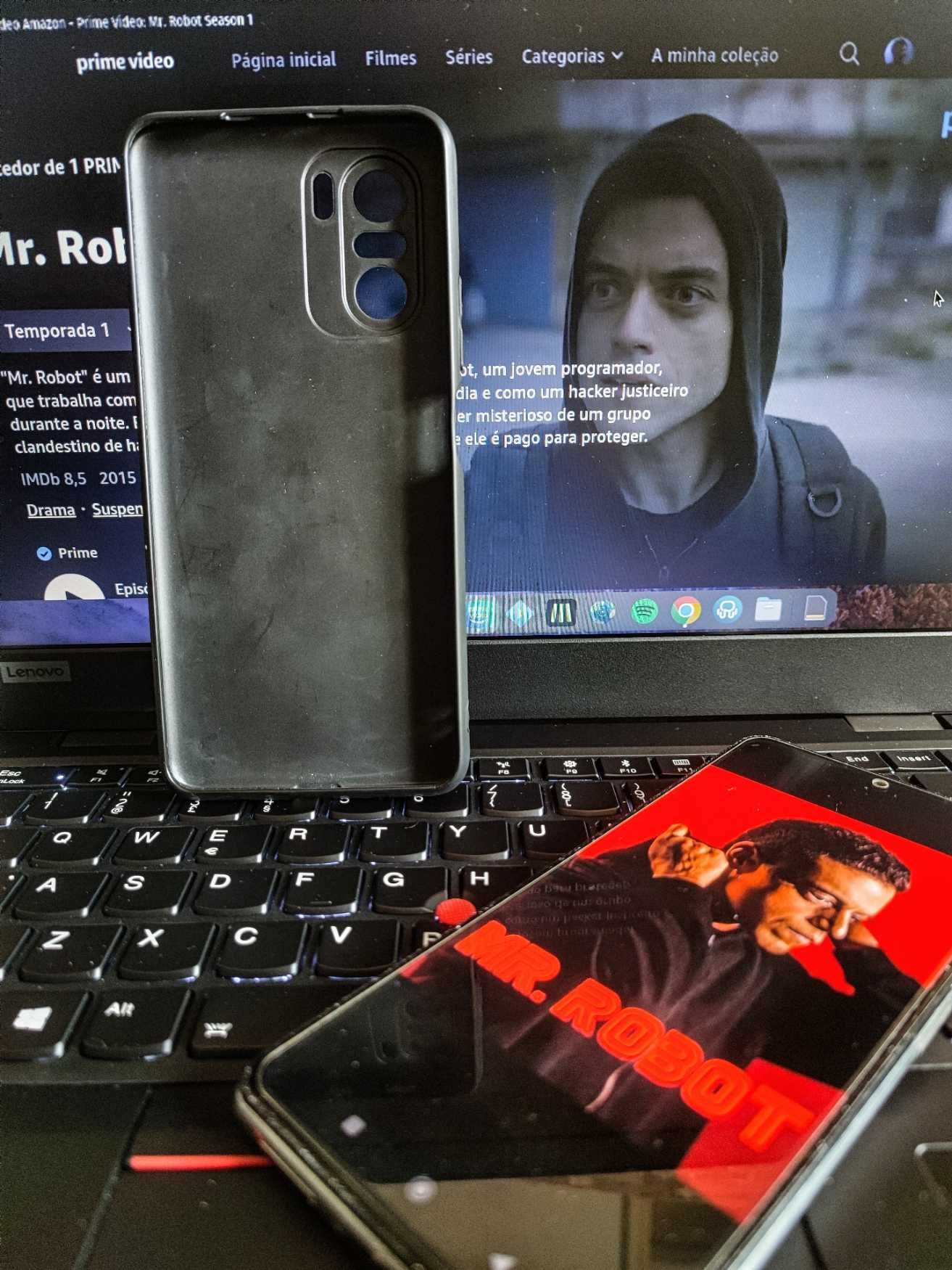 Capa Xiaomi Poco F3/Mi 11i/Redmi K40 - FSociety da Série Mr. Robot