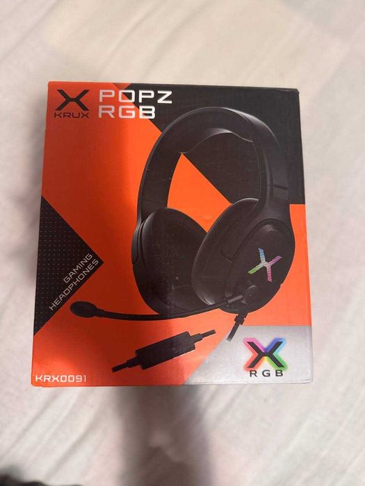 Słuchawki krux popz rgb